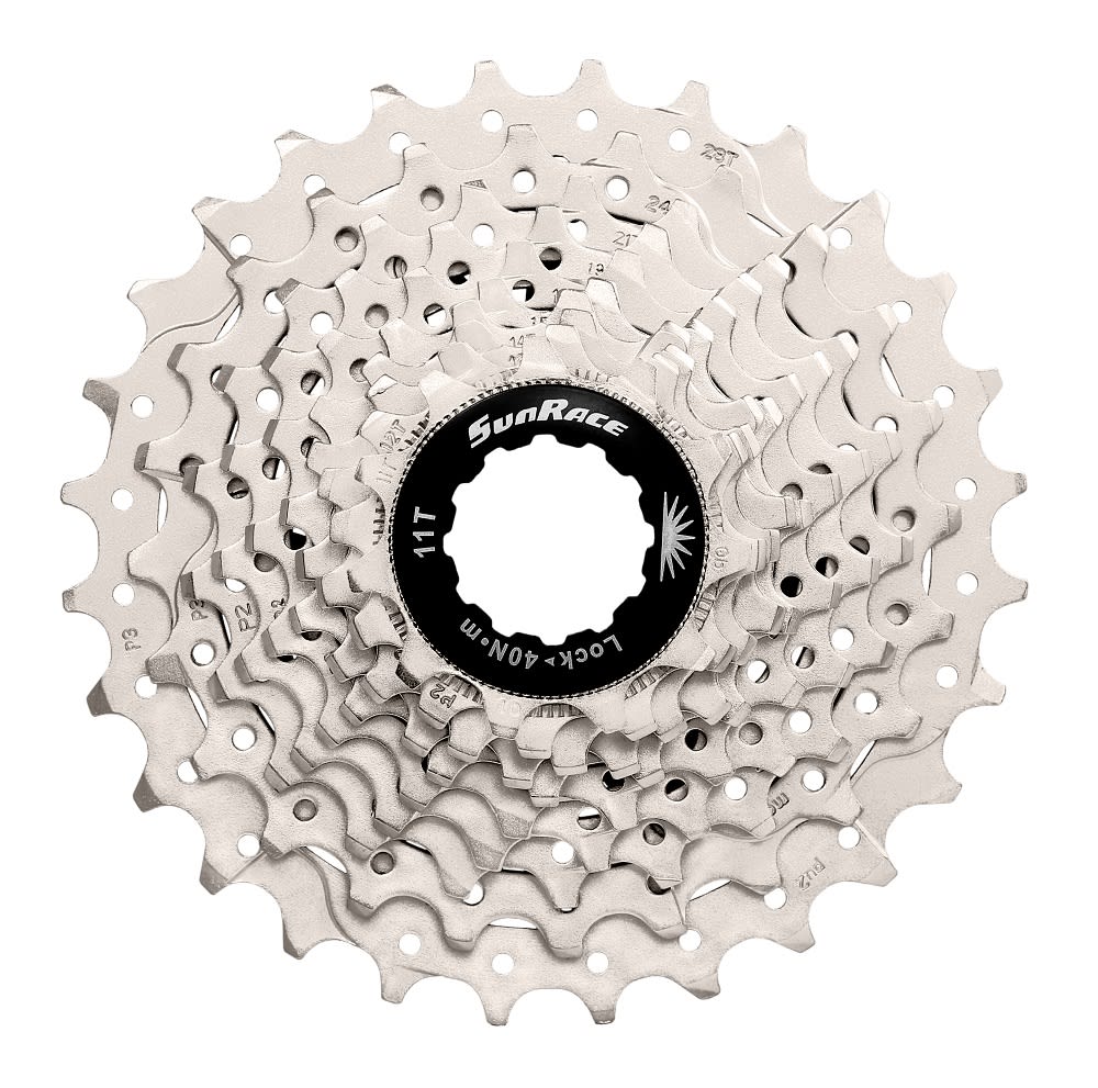 ROAD Kassette 10F x 11/28 Zähne Stahl/Aluminium Silber – SHIMANO
