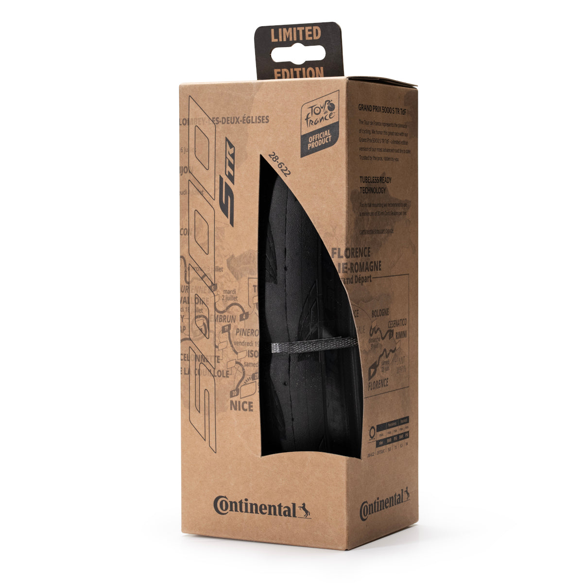 Copertone Continental Grand Prix 5000 S TR Tour De France Limited Edition 700X28c