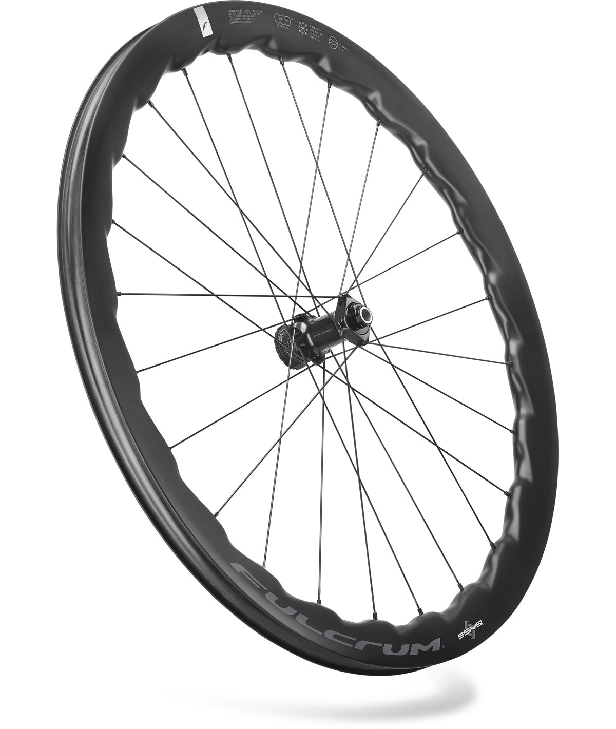 Roues avant Fulcrum Soniq DB 2WF C25 AFS HH12 - Post. Vanne HH12/142 + 2WF