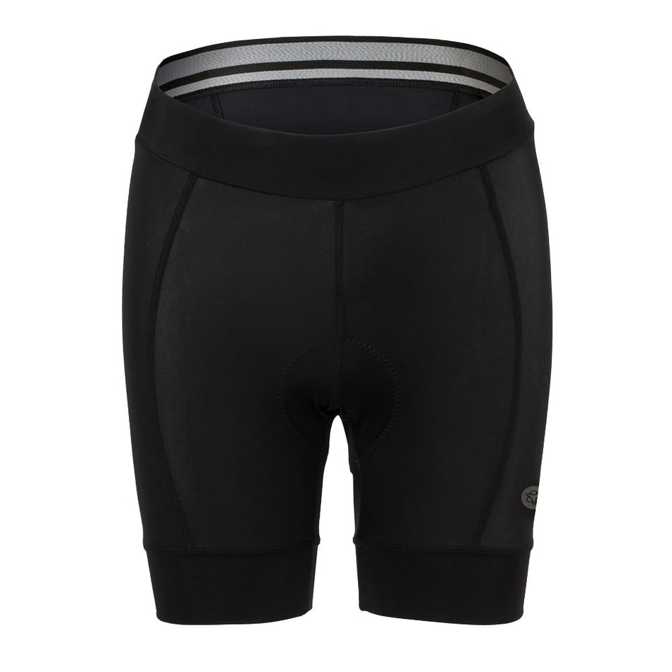 Sportshorts II Damen Schwarz mit Polster