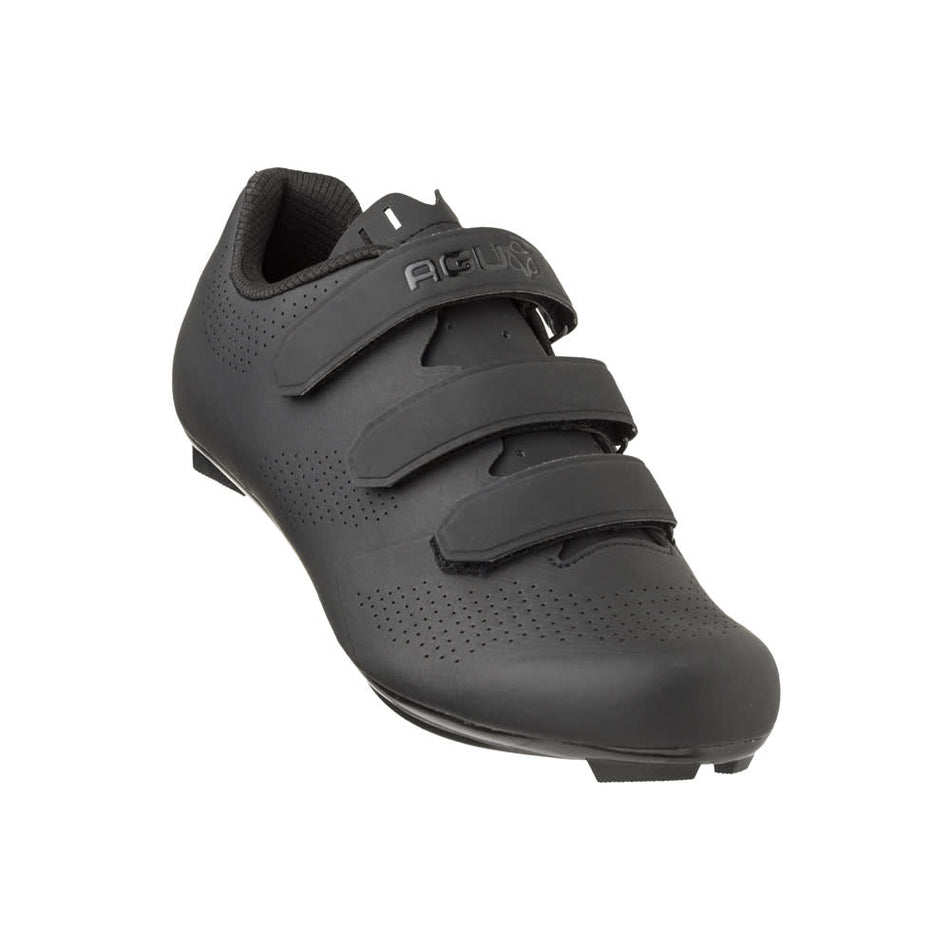Zapatos ROAD R410 Unisex Negro - Suela de Nylon y Cierre Velcro