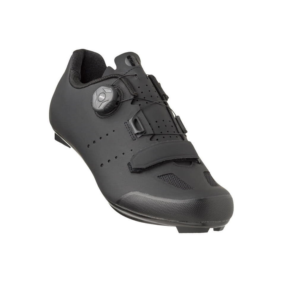 Zapatos ROAD R610 Unisex Negro - Suela de Nylon y Cierre Atop
