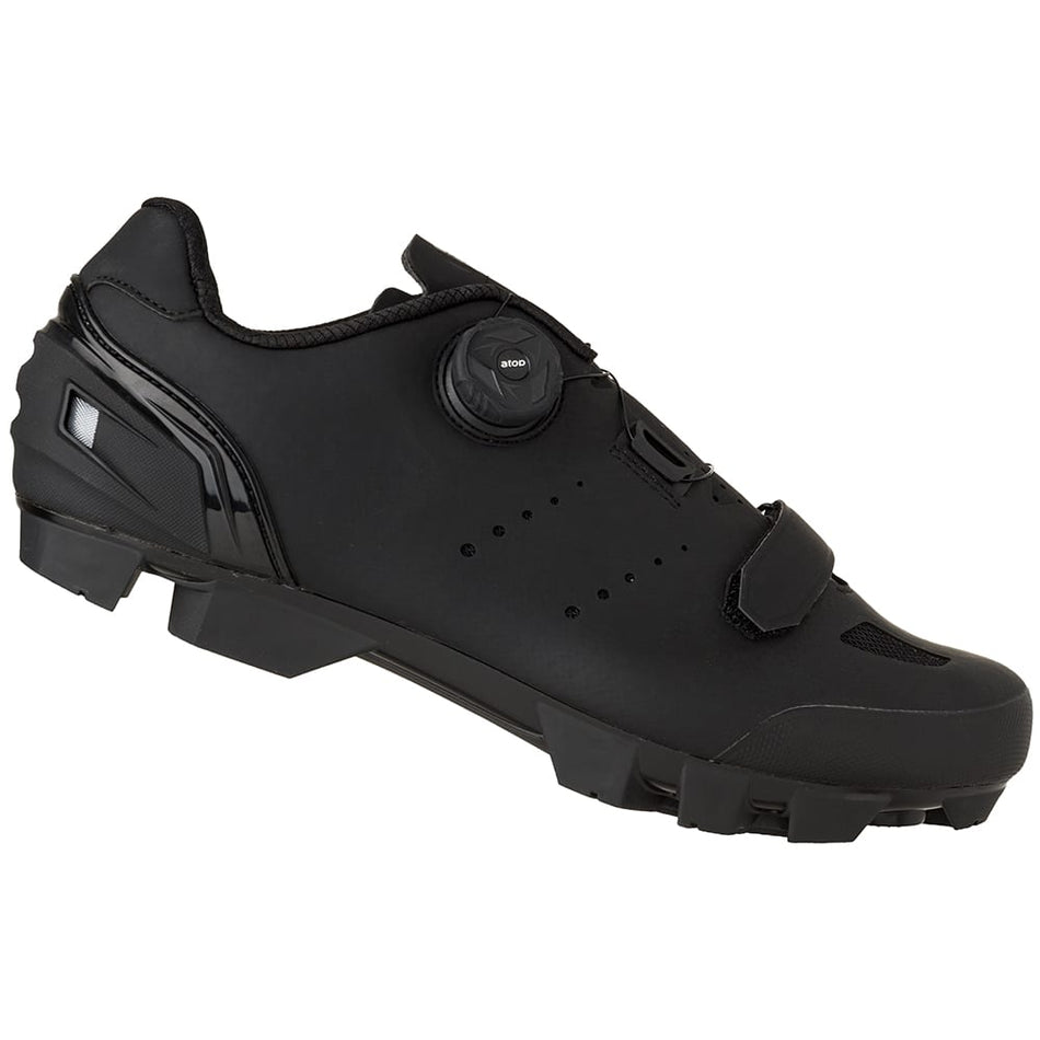 Chaussures VTT M610 Unisexe Noir - Semelle Nylon et Fermeture Atop