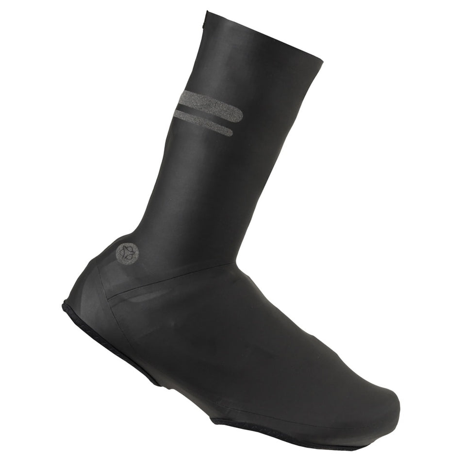 Wasserdichte Überschuhe aus Latex Schwarz