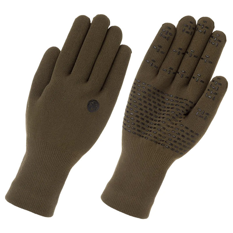 Handschuhe VENTURE aus Merino Army Green