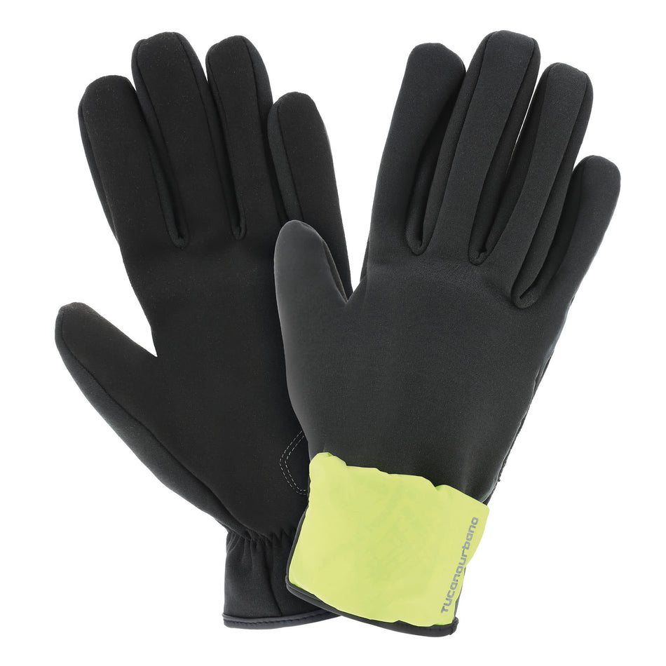 Guante ROADSTER Negro/Amarillo Flúor Urbano