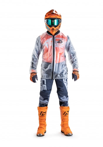 Acerbis - CHAQUETA RAIN PRO TRANSPARENTE 3.0