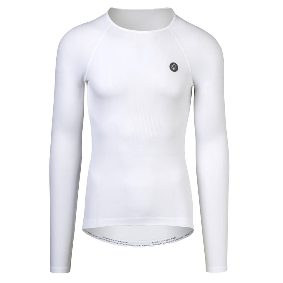 EVERYDAY Base Underwear Unisex White - Long Sleeves
