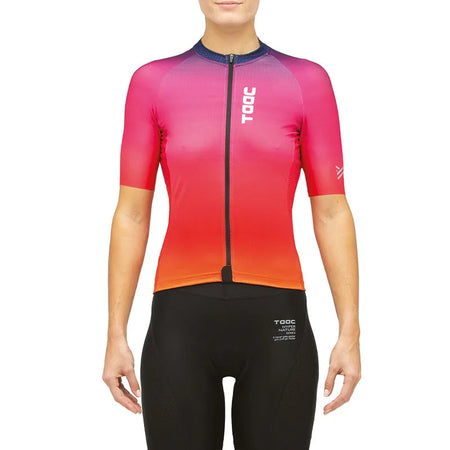 Taac Cycling Grinta WMN manica corta XS / Arcobaleno
