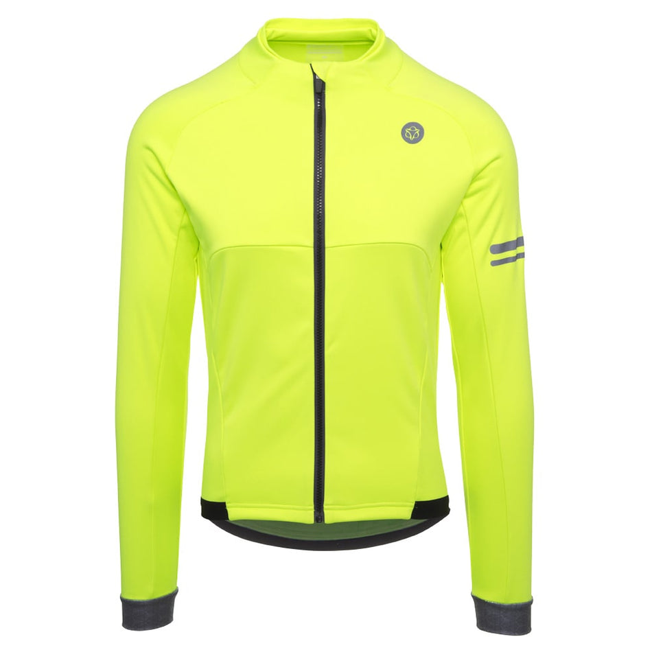 Winter-Sportjacke Herren Neon Gelb
