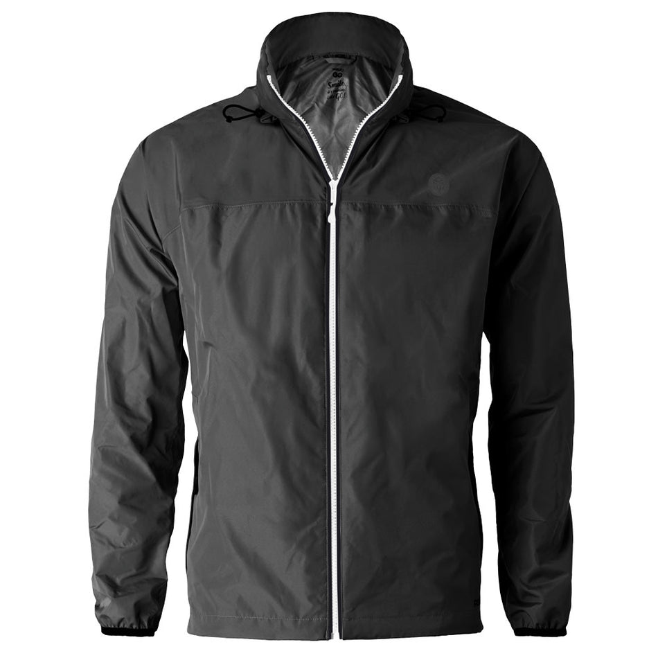Regenjacke COMMUTER EASY Herren Schwarz