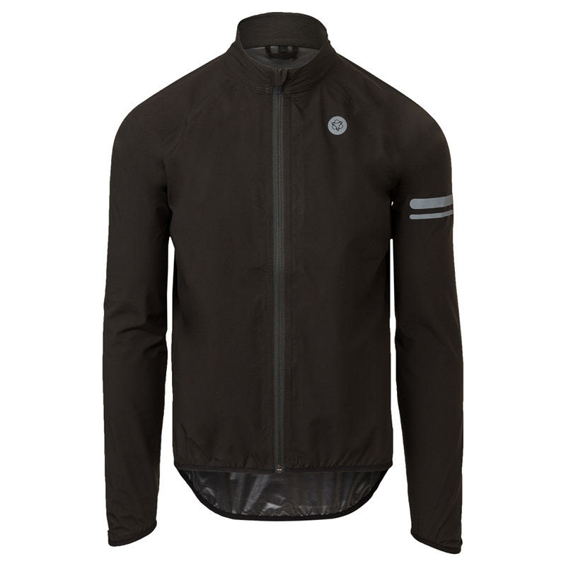 Regenjacke Sport Herren Schwarz