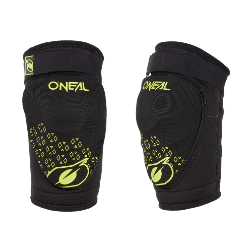 O'Neal Dirt Youth V.23 ginocchiere S/M / Nero/neon Giallo