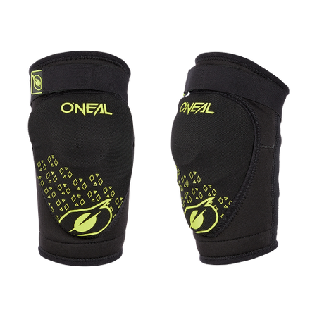 O'Neal Dirt Youth V.23 ginocchiere S/M / Nero/neon Giallo