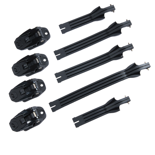 Komplettes Kit mit Schnallen und Gurten für Rider Pro -Stiefel