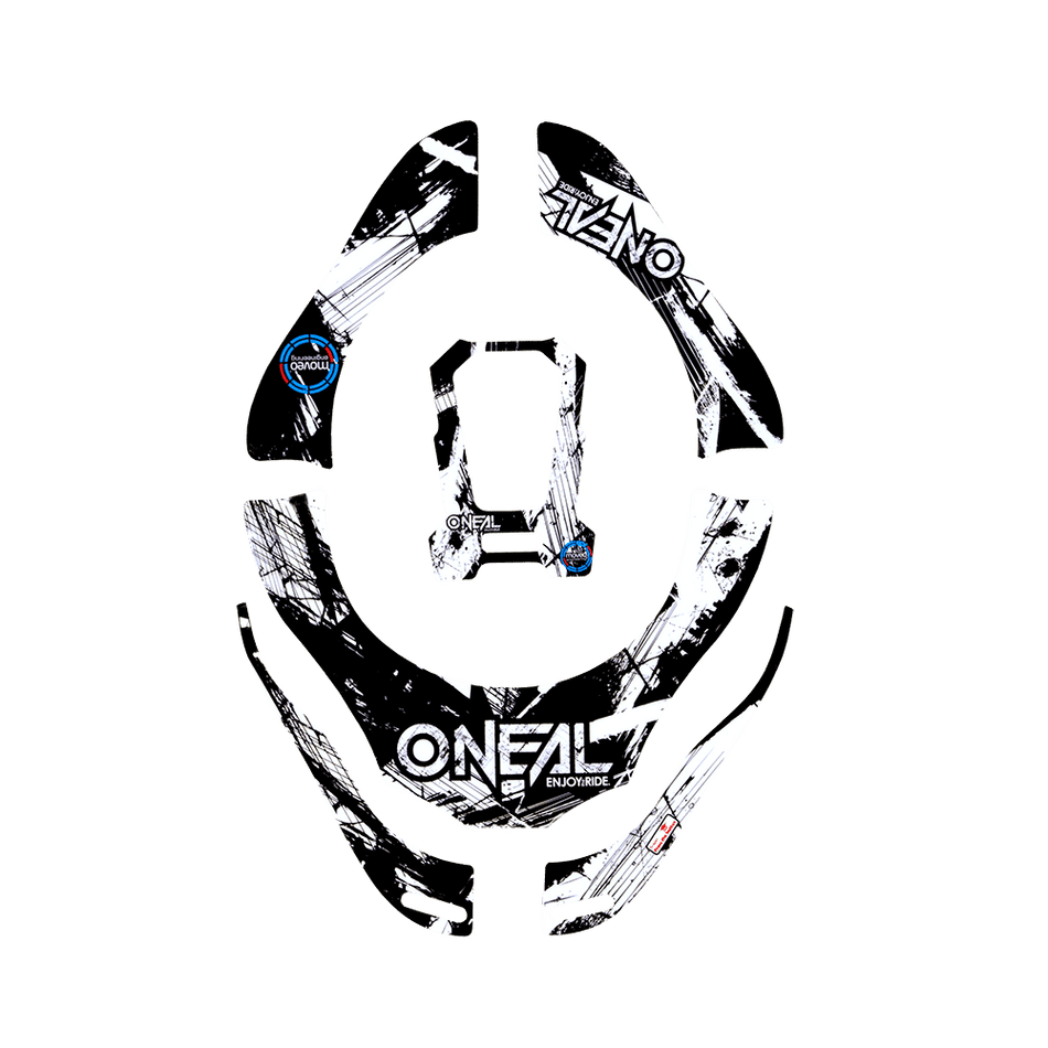 Adhesivo Diseño Para Collar Tron Shocker