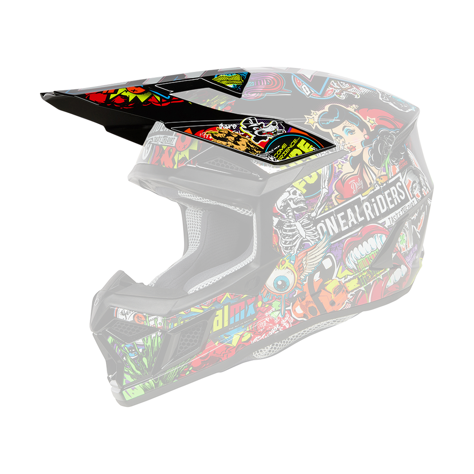 Visière de rechange pour casque 3SRS Crank enfant