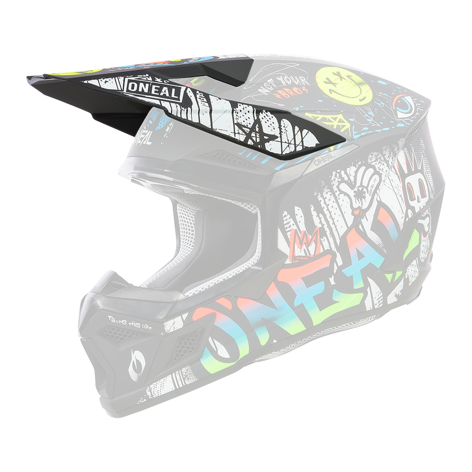 Visière de rechange pour casque 3SRS Rancid enfant