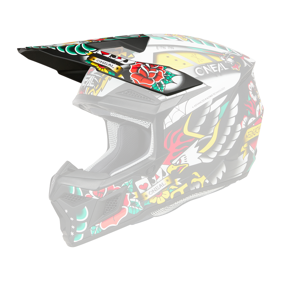 Visière de rechange pour casque enfant 3SRS Inked