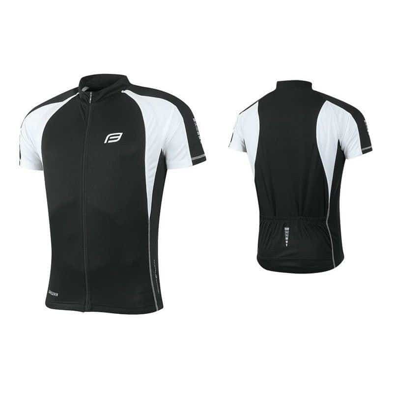 Corta Corta Force T10, camisa de ciclismo Nero-Bianco