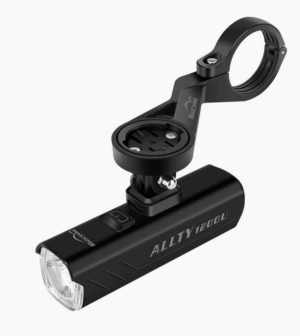 Przednia lampka Magicshine ALLTY 1200U USB-C LED biała z pilotem i mocowaniem na kierownicę