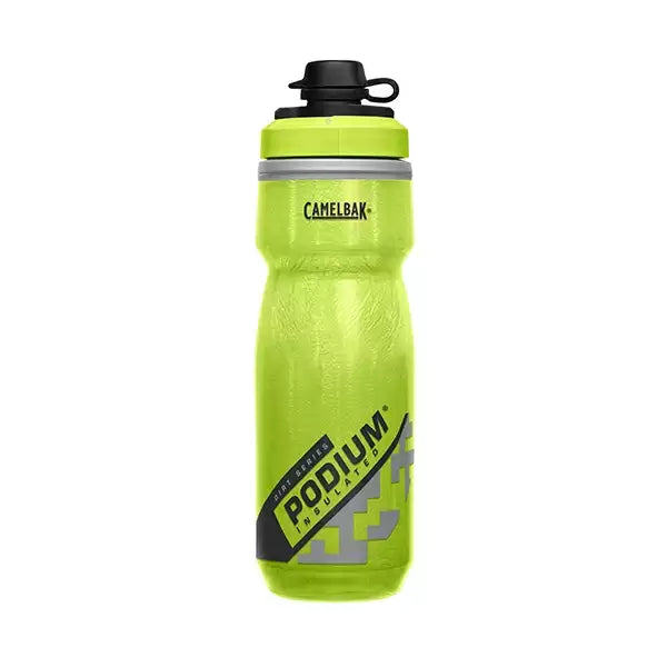 Gourde Thermique Camelbak MTB Podium Dirt Series Chill 620ml avec Bouchon Vert Lime
