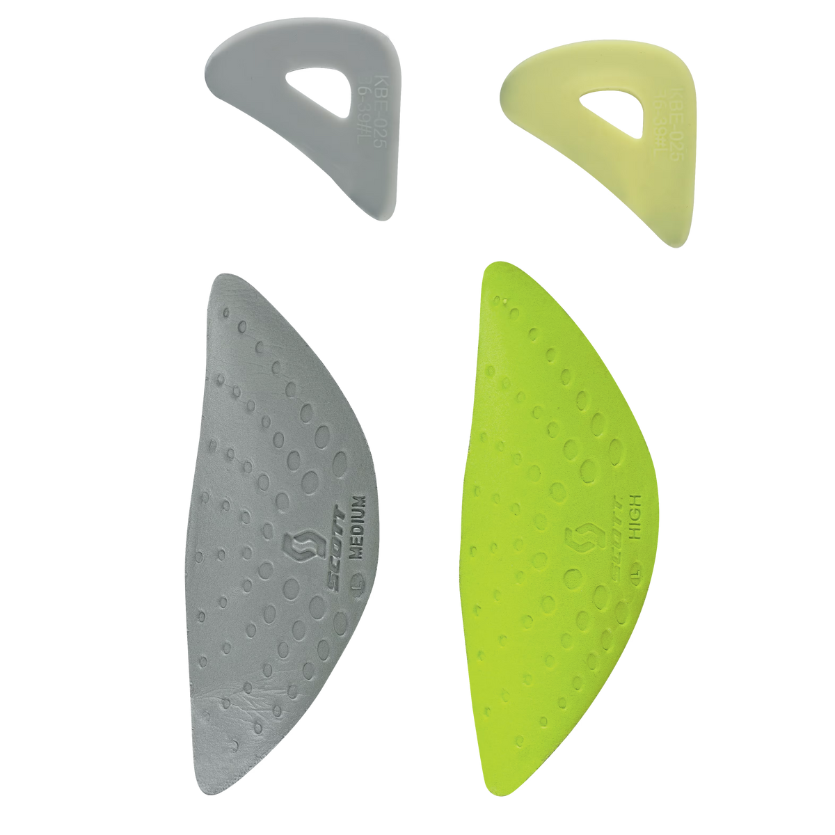 Scott ErgoLogic adjustment system. Women's insole system
