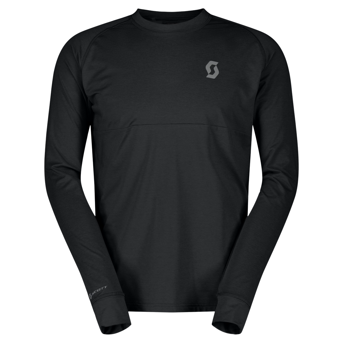 T-shirt homme Scott Trail Storm Warm Light LS