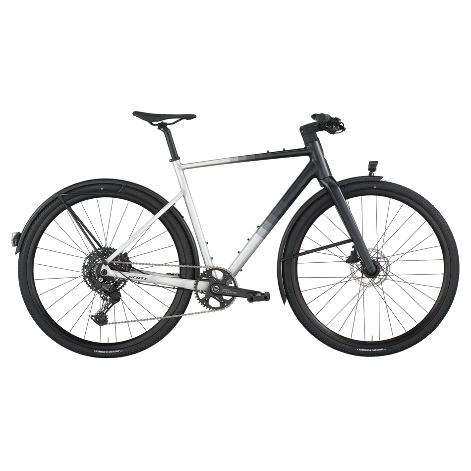 Scott Metrix 20 EQ taglia S S / alloy silver/black