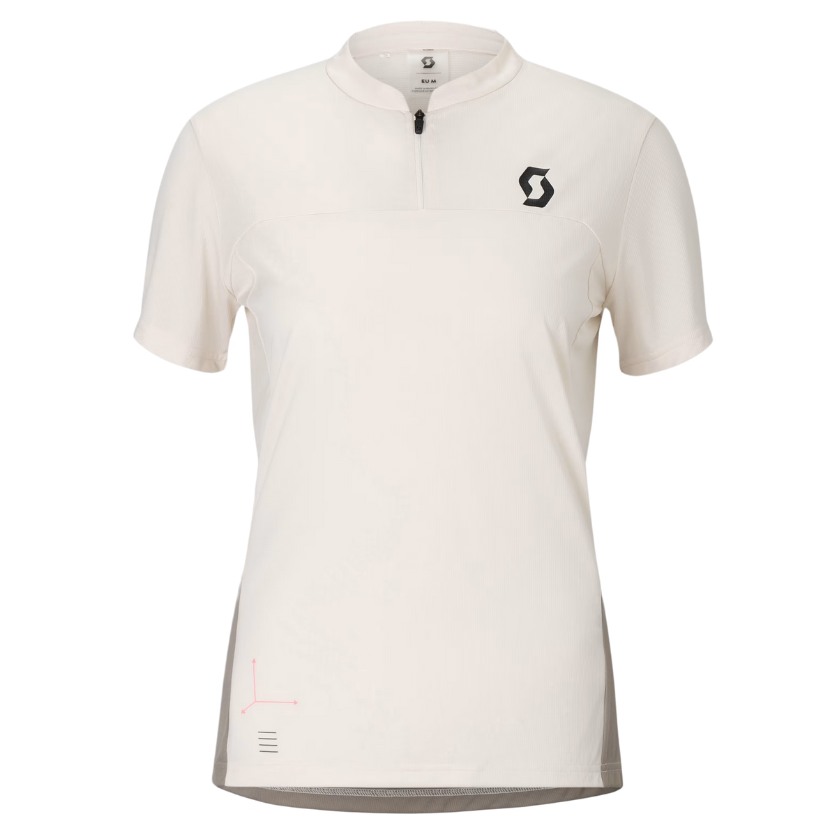 Scott Vertic Zip Kurzarm-T-Shirt für Damen