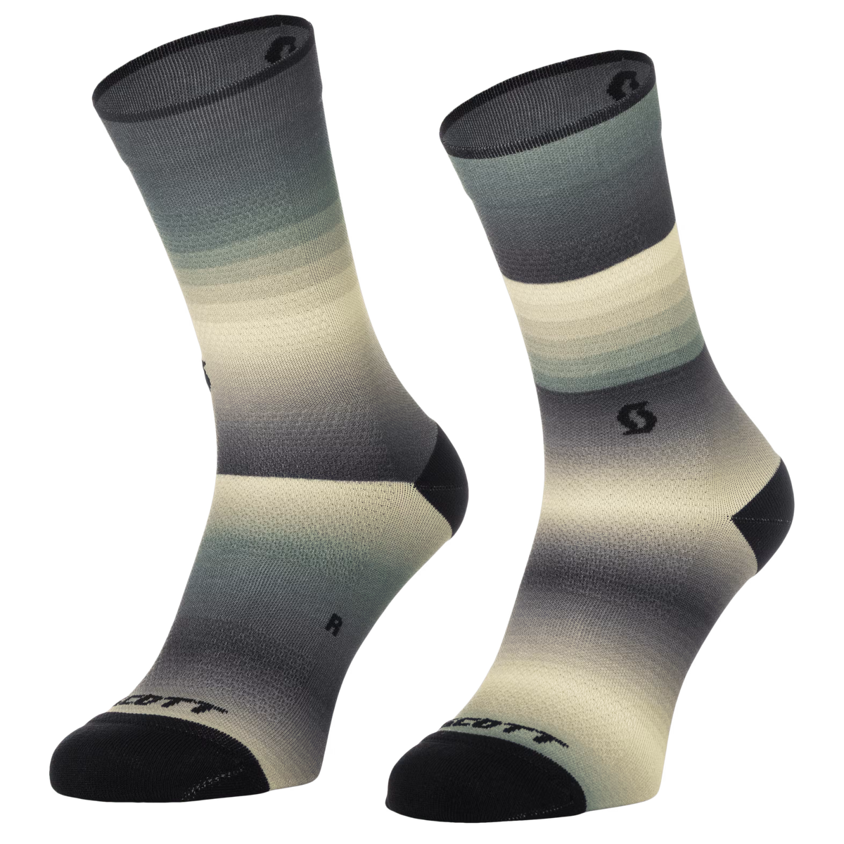 Calze di lunghezza media Scott Gradient Stripes
