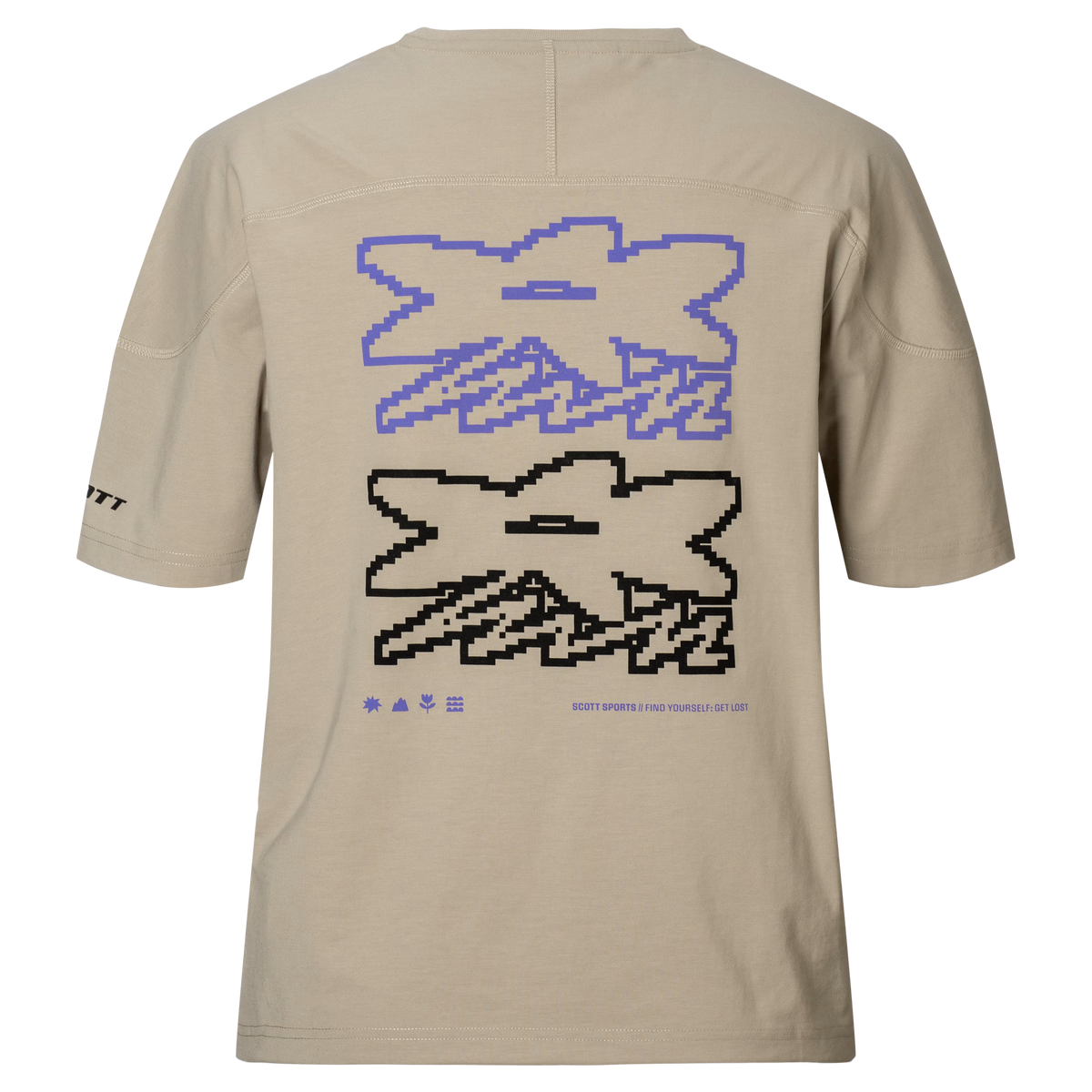 Camiseta de mujer Scott Vertic Pro DRI Wool de manga corta