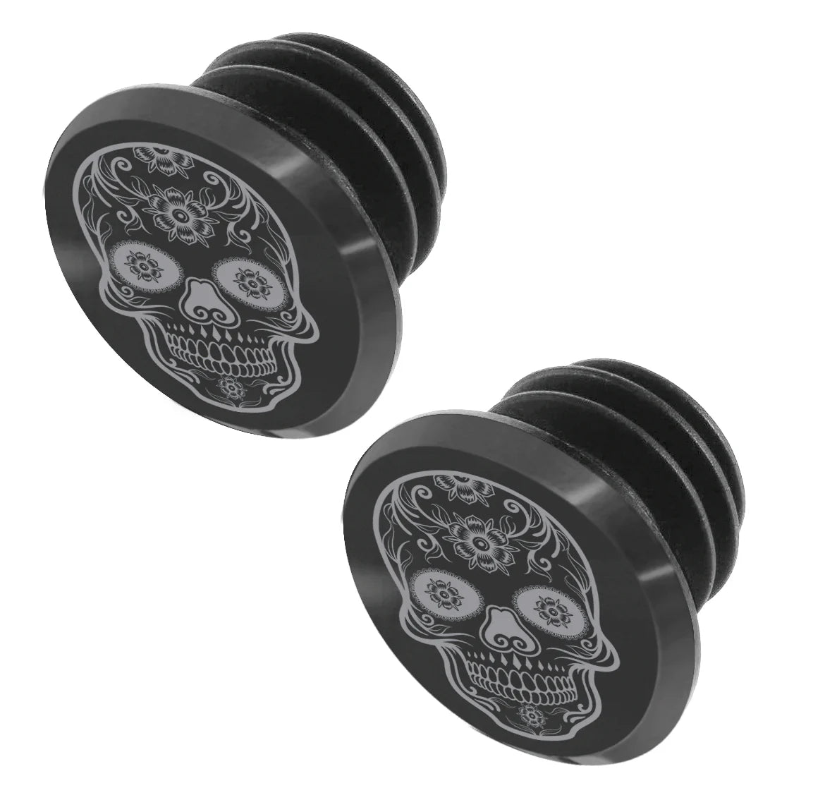 Switch Grip Cap CNC Skull GRIGIO - foto 4