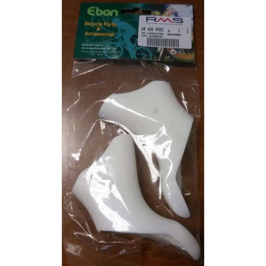 Pareja Copricomandi Ebon Shimano 105, White