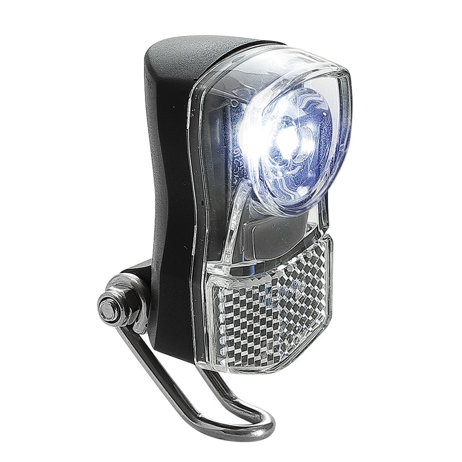 Battery-Powered Front Light 1 LED 72 Lumens - Frame Mount