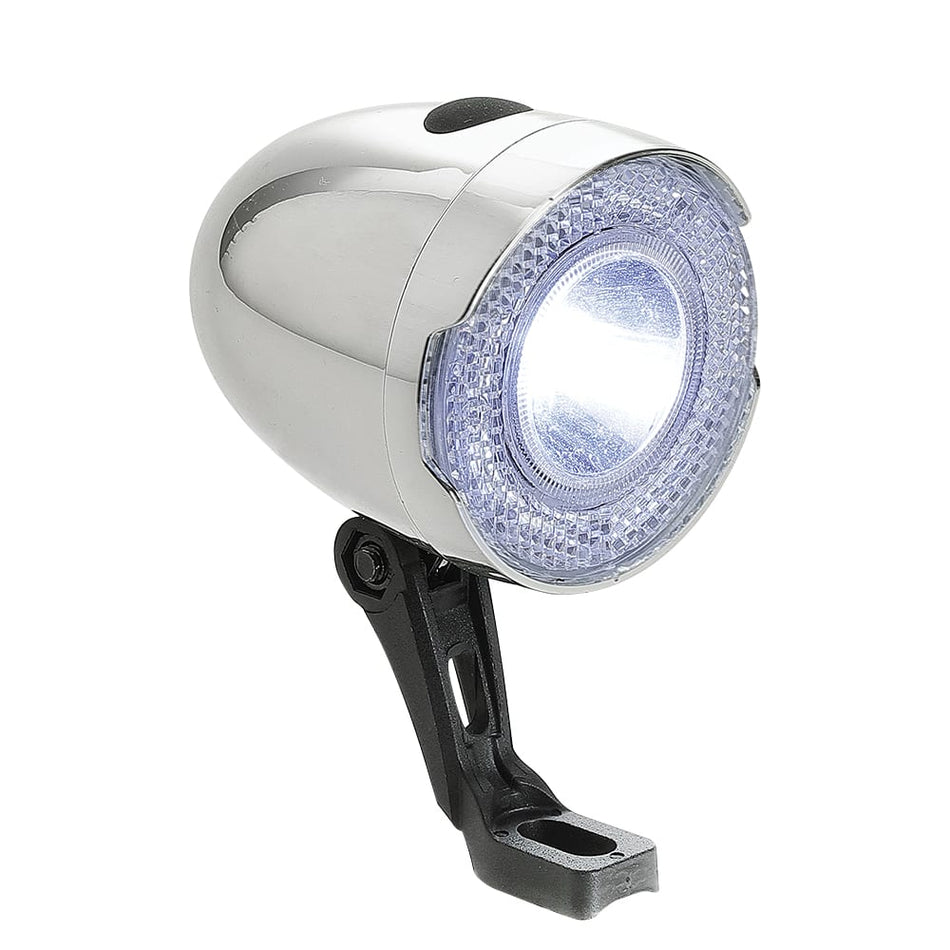 Battery-Powered Front Light 1 LED 60 Lumens - Frame Mount