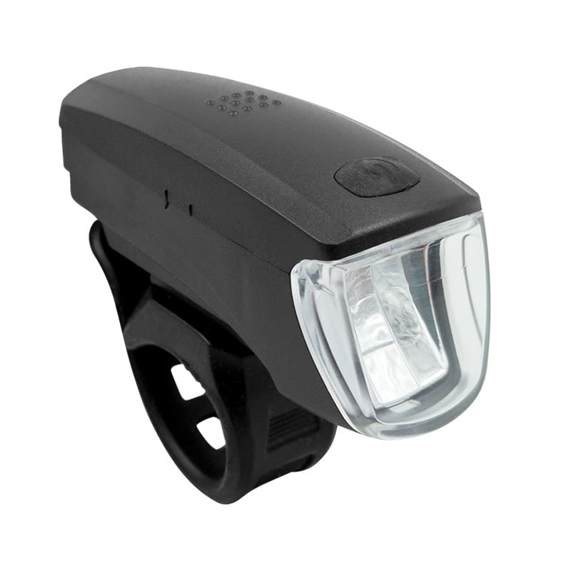 Battery-Powered POCKET Front Light with 5 LEDs - Handlebar Mount
