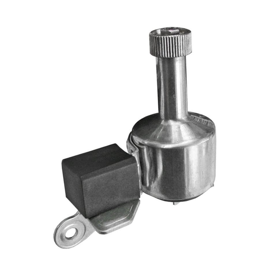 Rechte Vorderrad-Dynamo 6V-3W Aluminium - Reifenauflage