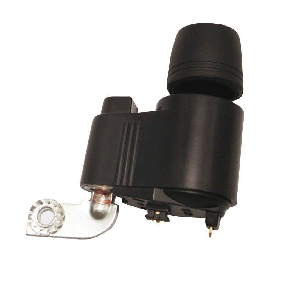 Linke Hinterrad-Dynamo 6V-3W Kunststoff Schwarz - Felgenauflage