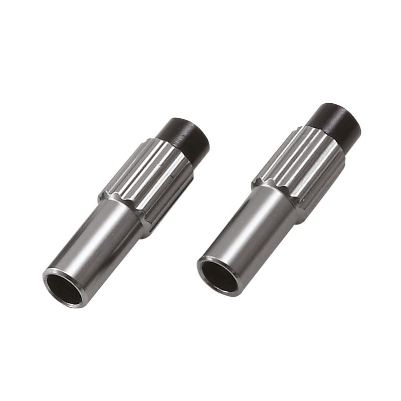 Régleur de tension câble de changement m5x18mm en aluminium 2 pièces Argent