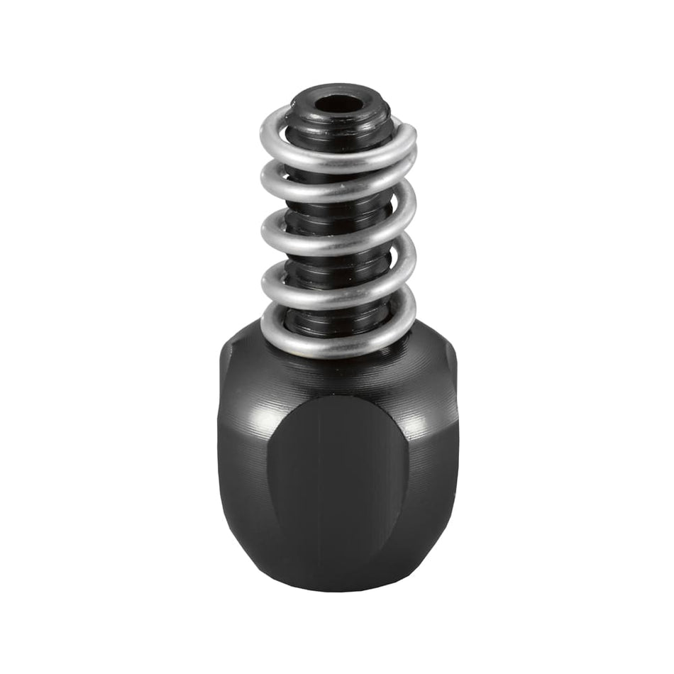 Regulator napięcia linki przerzutki z czarnego plastiku - 4 sztuki