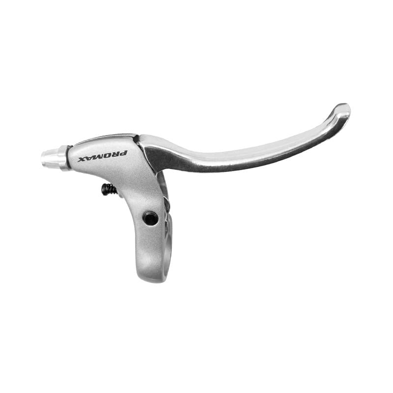 Leviers de frein CITYBIKE 4 doigts en aluminium argenté - blister (paire)