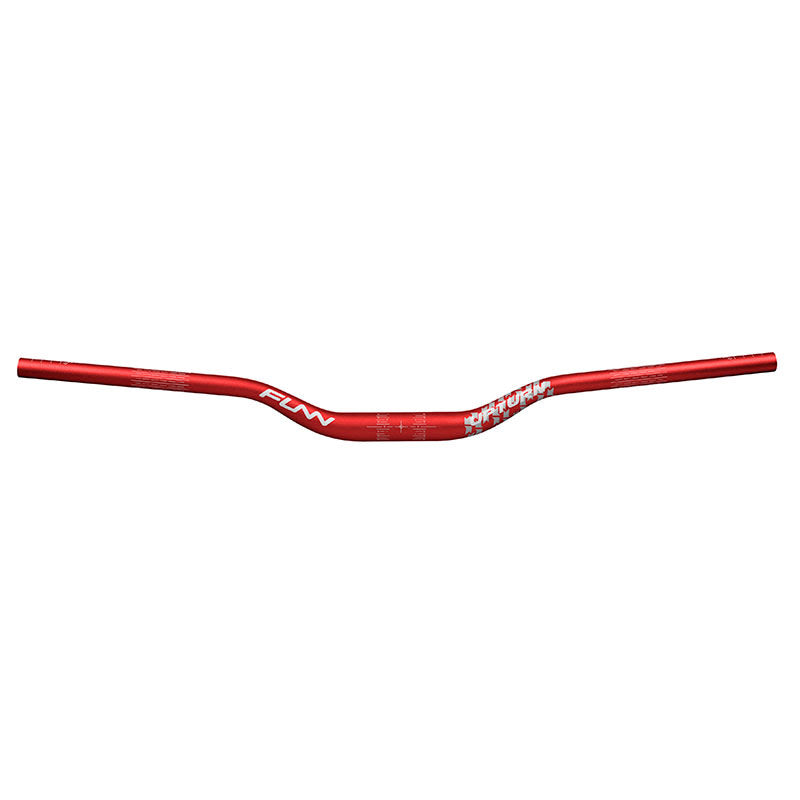 Lenker UPTURN 35mm x 800mm aus Legierung Rot Rise: 55mm