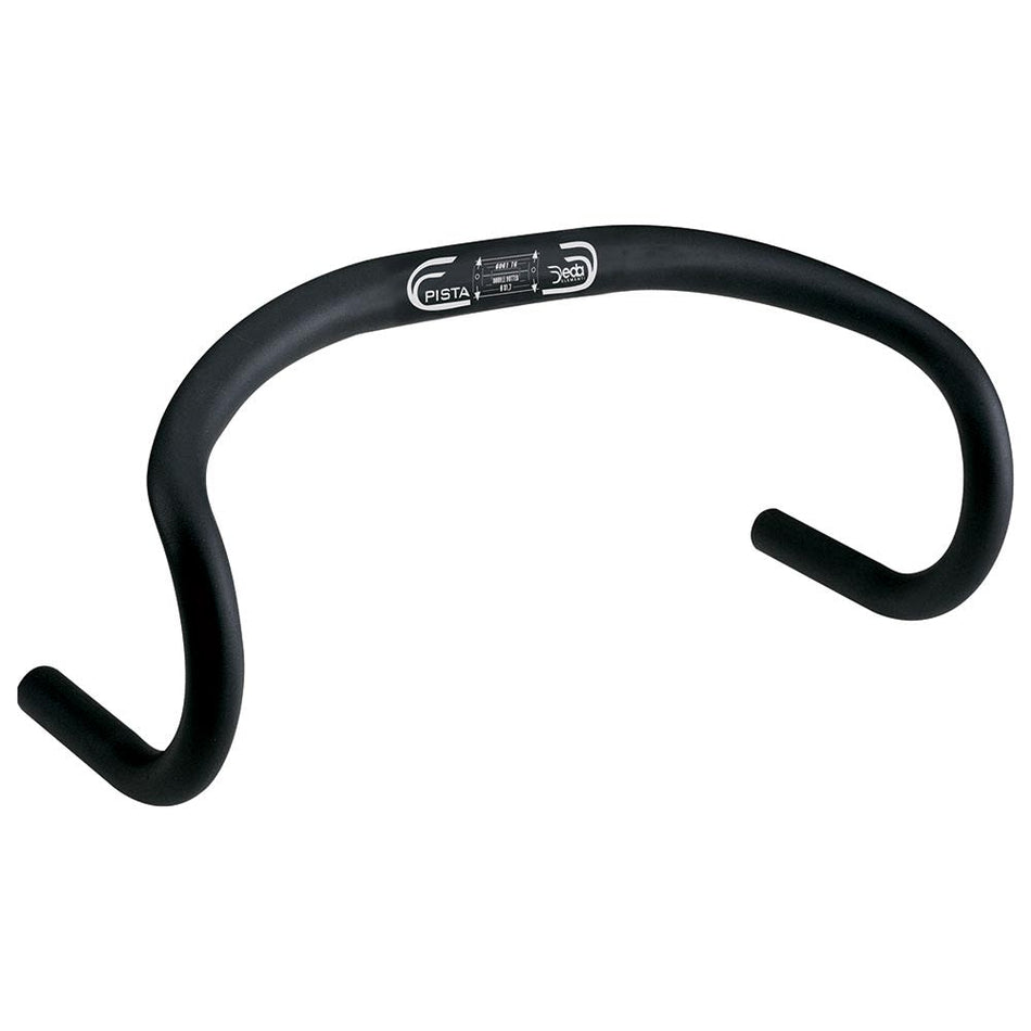 Manillar 31,7mm x Longitud: 420mm Pista en Aluminio Negro