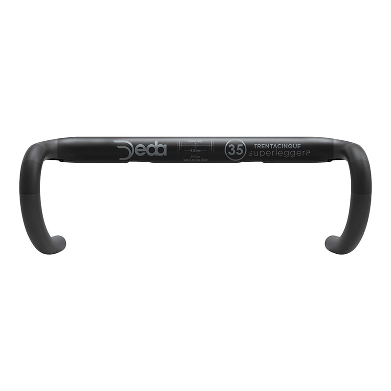 Manillar SUPERLEGGERA 35" 35mm x 460mm RHM Carbono PoB