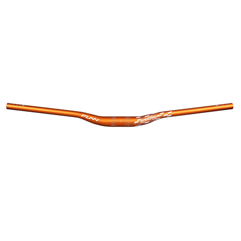 Kierownica SPEEDRUN JUNIOR 31,8mm x 680mm z stopu pomarańczowa Wzniesienie: 20mm