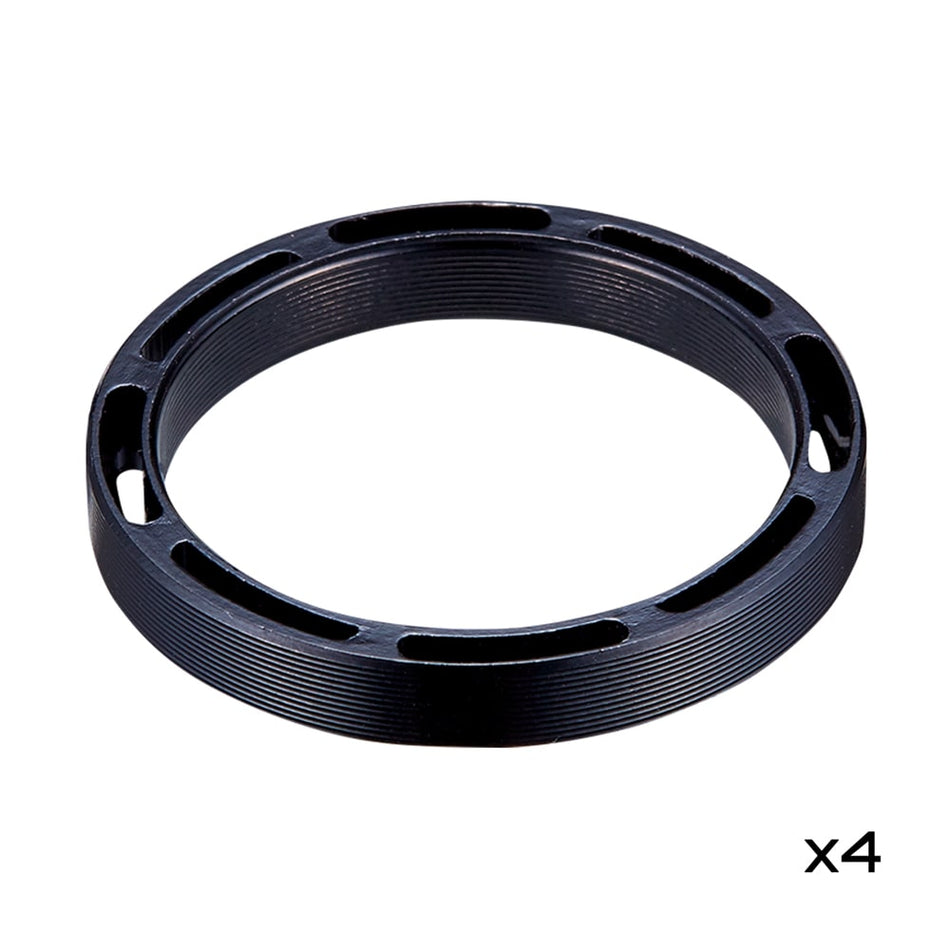 Podkładki (ZESTAW) SUPASPACER 5mm do sterówki z aluminium, czarne