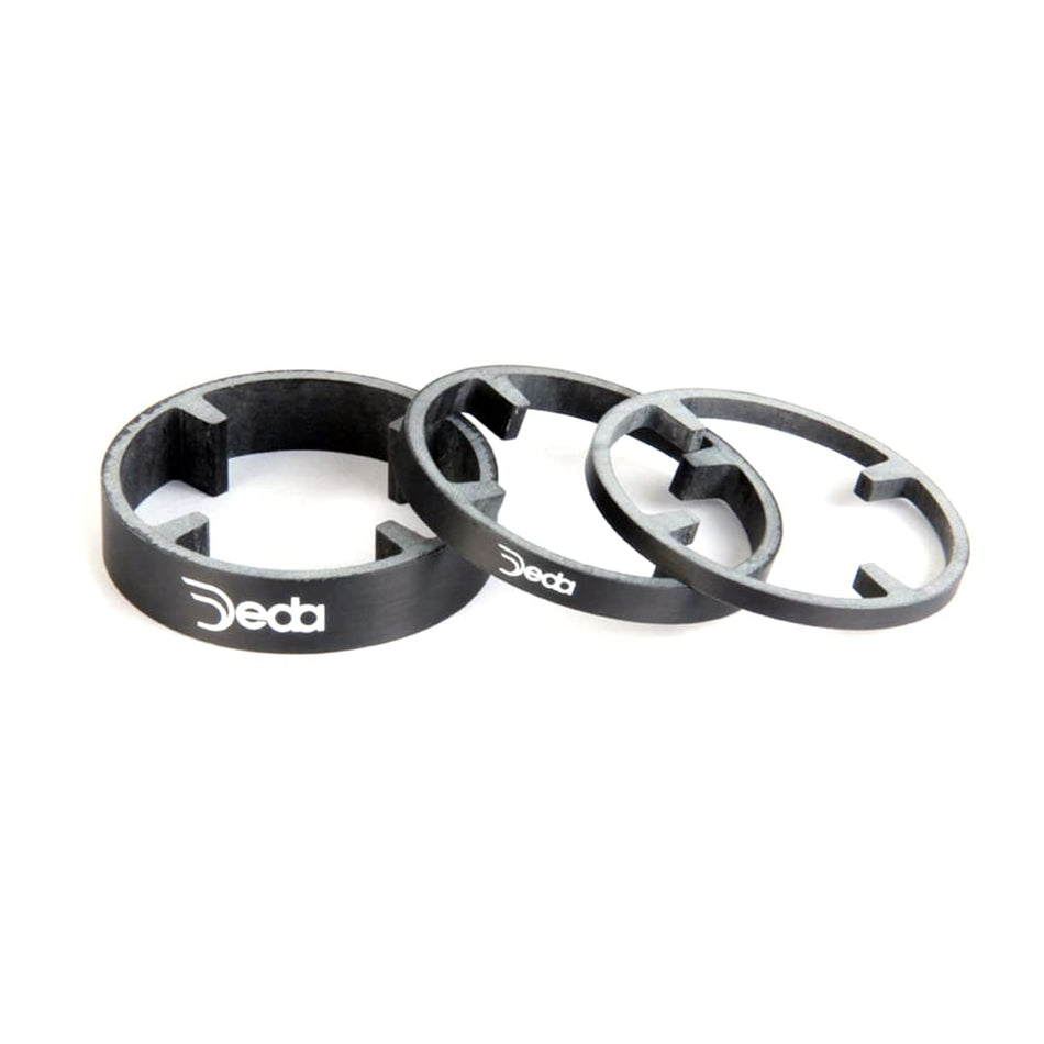 Distanzscheiben (KIT) HSS 3/5/10mm für 46mm Steuerrohr aus Carbon - 3 Stk.