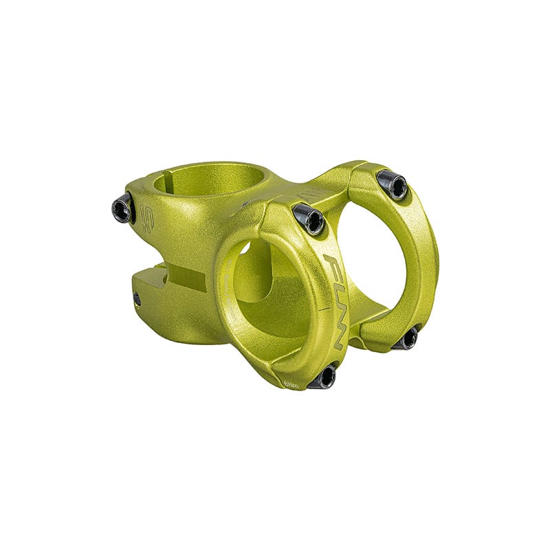Attacco Manubrio NIXIE 31,8x40mm in Alluminio Rise 0° Verde