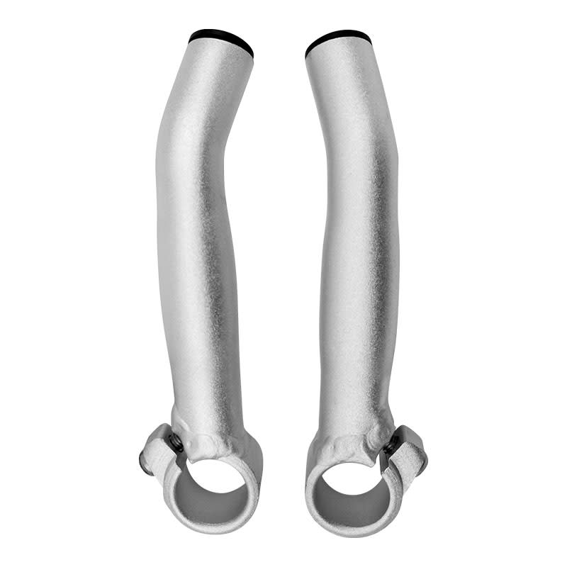 Extensiones Manillar en Aluminio Plateado (Par)